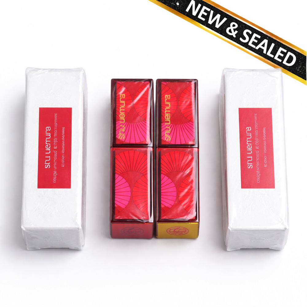Shu Uemura Rouge Unlimited Amplified Pigment Lip Tint AP BR 791 2 Pack NEW
